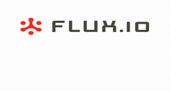 Desktop Screenshot of flux.io